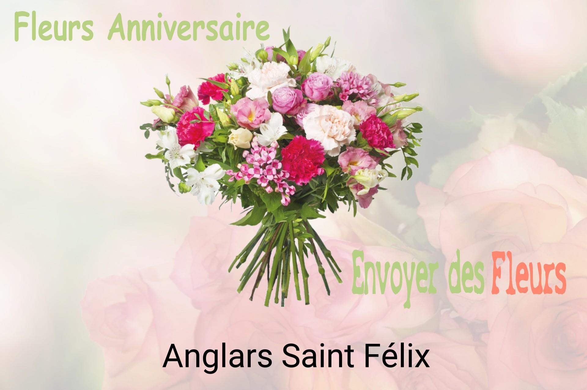 Bouquet de fleurs d’anniversaire livré à Anglars-Saint-Félix